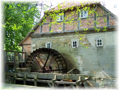 Muehle im Frühling